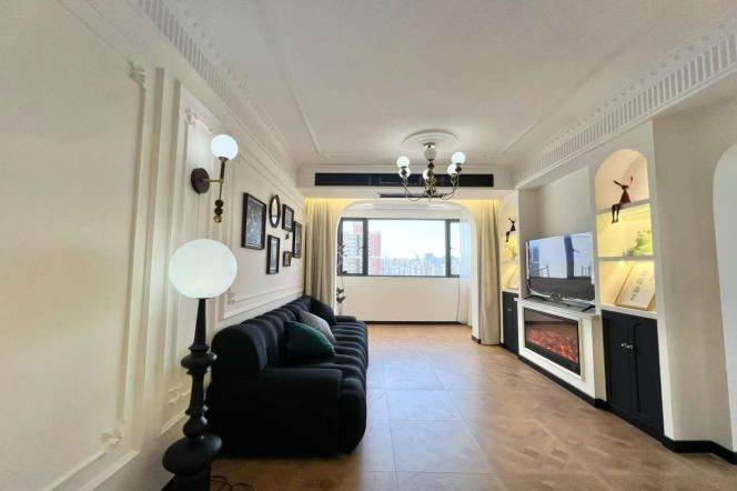 Chaoyang Rd,2br 100sqm,floor heating,Elevator High Zone