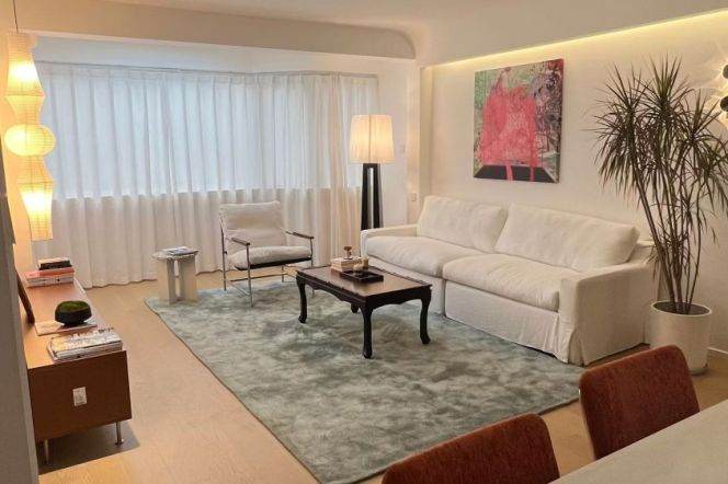 2 Brs, 2 Baths, Floor Heating/Central ac/Oven, 120 sqm @ Jiashan metro L9&12