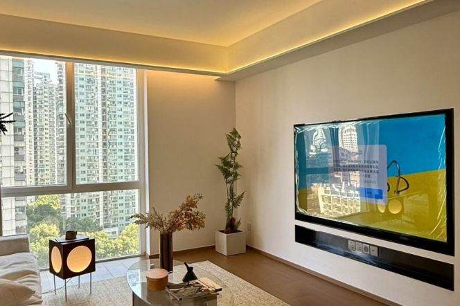 2 Brs, 1 Living room with Floor heating/Central ac/Oven/Dish washer, 100 sqm @ Jiashan metro L9&12