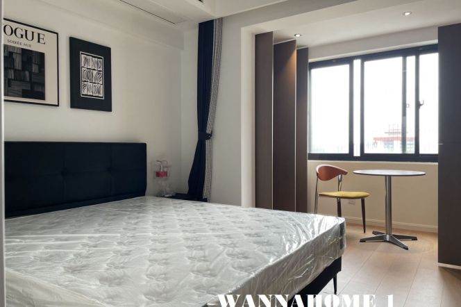 Modern&New&Spacious 1Bdr 1Bath Apt+Jing An Temple+Large Closets/Good View