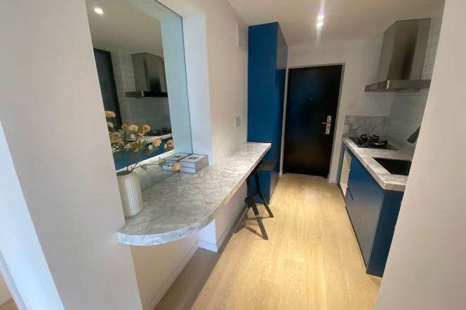 New decoration 2br/80sqm & heating/balcony @Jiangning Rd & Line 13