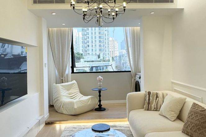 Jing’an Modern 1Br/2Lr/1Bt@L7 Changping Rd Station 