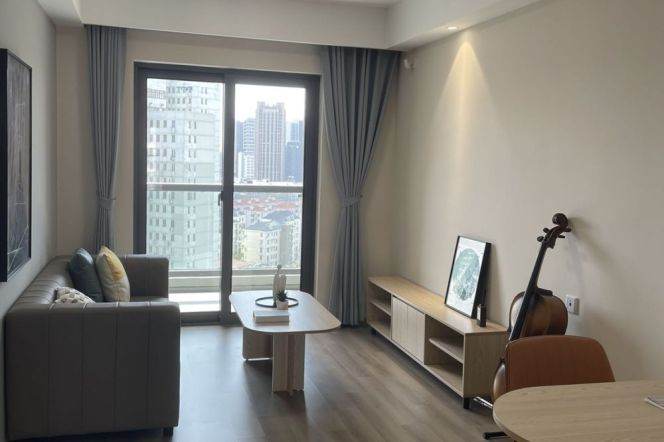2br, subway L4 Tangqiao, Near Bund, New,Key, 11K