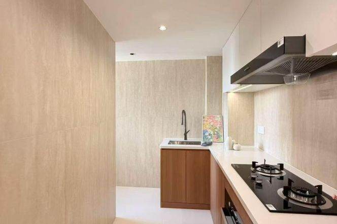 Modern 1 br with full window of City View in XuHui, L 3/4/9 YiShan Rd St.