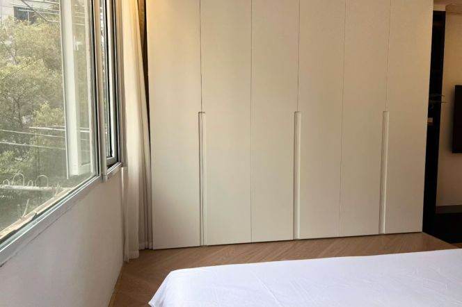 Well-decorated 1Br w. Oven Wuding Rd Station