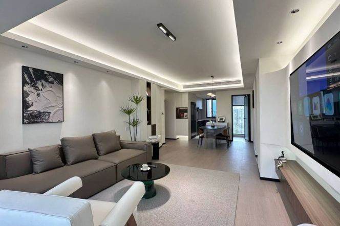 Changping Rd metro/2br2bt/central AC/floor heat/bathtub/dishwasher/oven