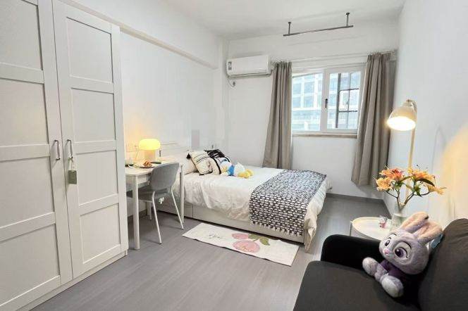 1Studio near line 10 and Tong'ji University can long and short term lease