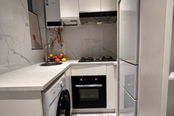 Well-decorated 1Br w. Oven Wuding Rd Station