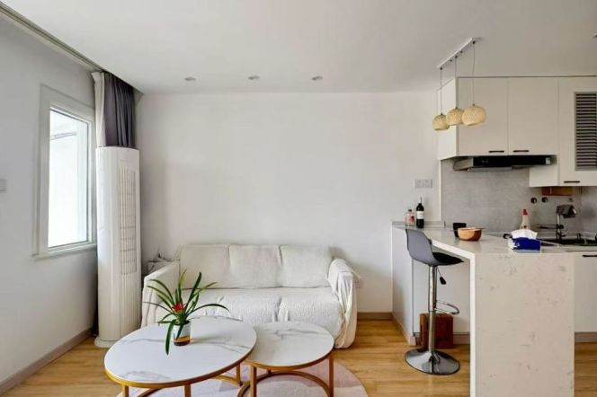 Bright Duplex 1BR APT Nr Changshu Rd 8.3k