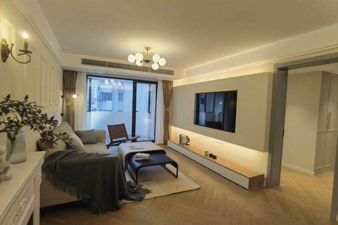 Big living room 1br with Balcony @Jing'an Temple
