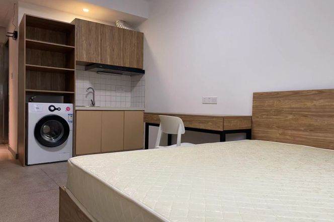 1Studio near line 10 and Tong'ji University can long and short term lease
