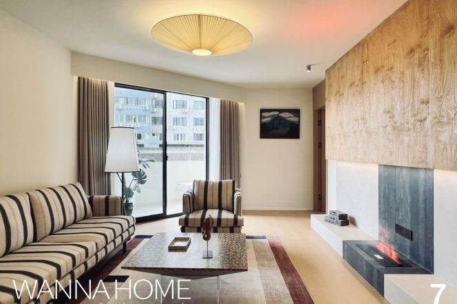 Exquisite Renovation/Zhongshan Park/Brand New/Elevator/Balcony/Large Storages/Cozy2br