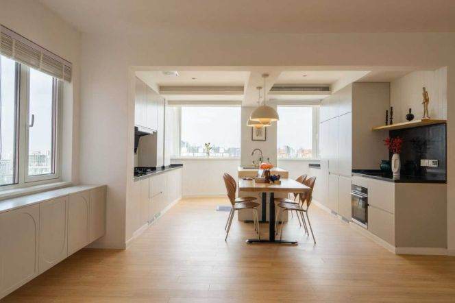 Wuning/Yejiazhai rd floor heating 4brs/3lv/3bt apt with terrace; L13/14