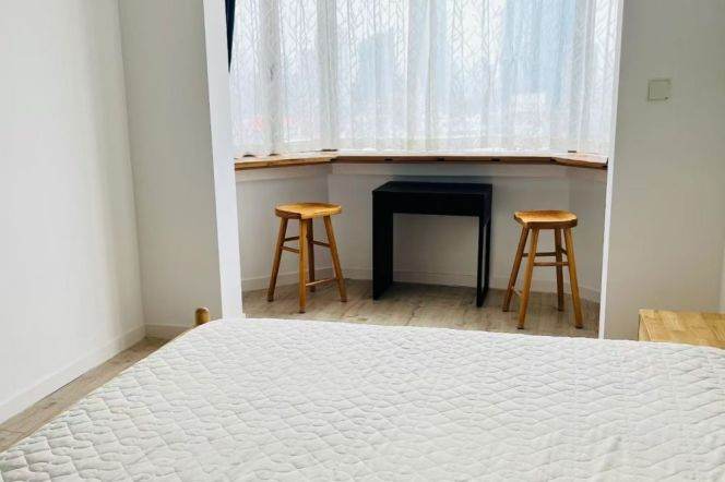 Floor heating 1br with elevator @ Line 1/7/10 Changshu Road,Shanghai Library