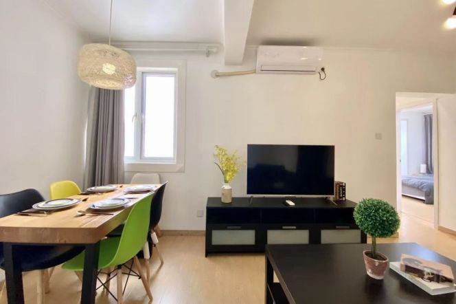 Elegant 2BR · Prime Jing’an Location | 10,800 RMB/month