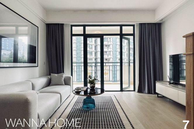 Garden Compound/Line 13/14 MT/Suzhou Creek/Balcony/Duplex/Large Storages/Cozy2br