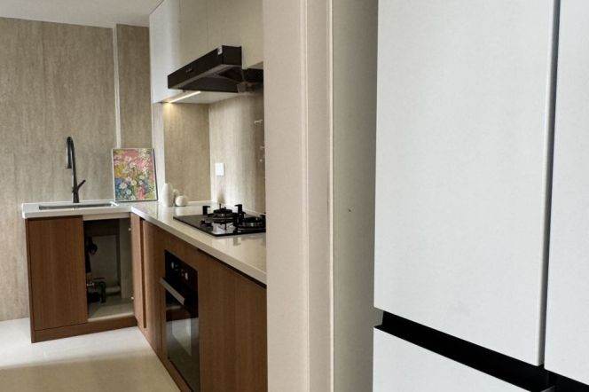 Highrise&Modern&Spacious 1Br + central AC | New renovation | Xujiahui & Yishan rd Metro