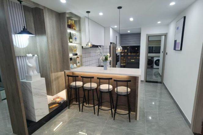 Modern 3brs with floor heating nearby  Xintiandi and Tianzifang