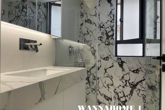 Spacious&Modern&Bright New 1Bdr 1Bath Apt+Large Closet+Jing An Temple/Large Balcony+Awesome View