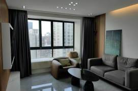 High Rise 2bedrooms Apt +floor heating+central AC+oven@Changping