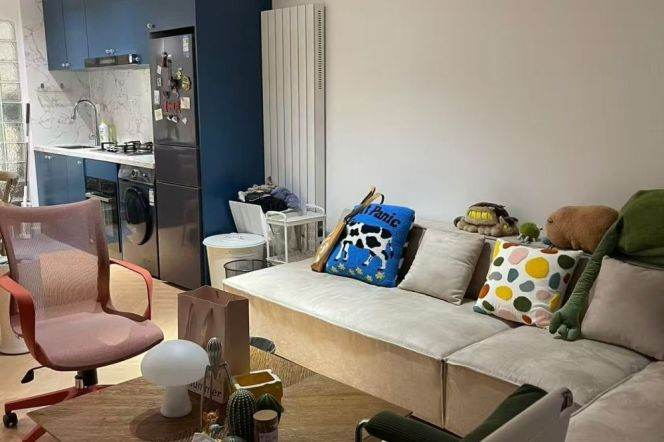 Jiangsu rd elevator 1BR apartment