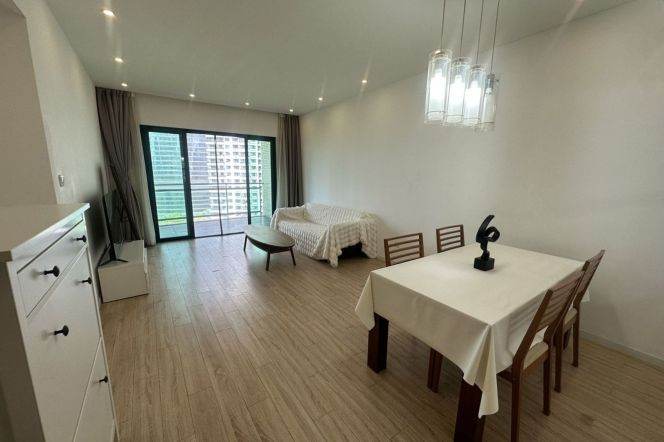 Modern 3brs with floor heating and balcony in Lujiazui