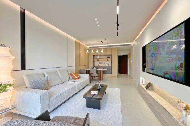 Modern 3brs with floor heating in Lujiazui