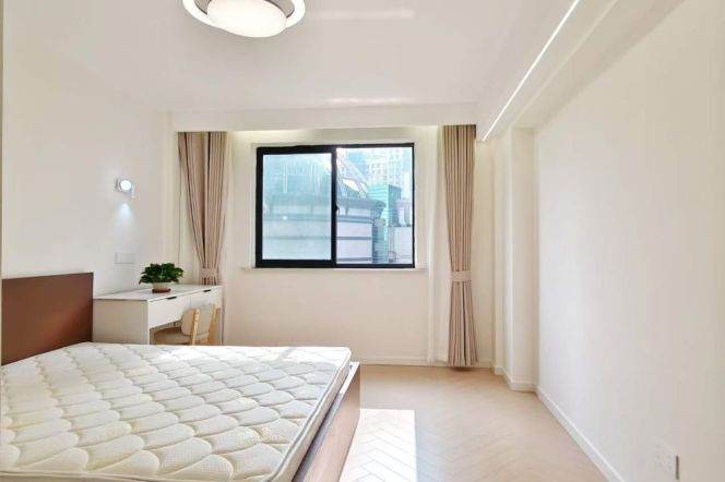 Zhongshan park/elevator 1br 1lr/balcony/floor heating/big living room@L2/3/4