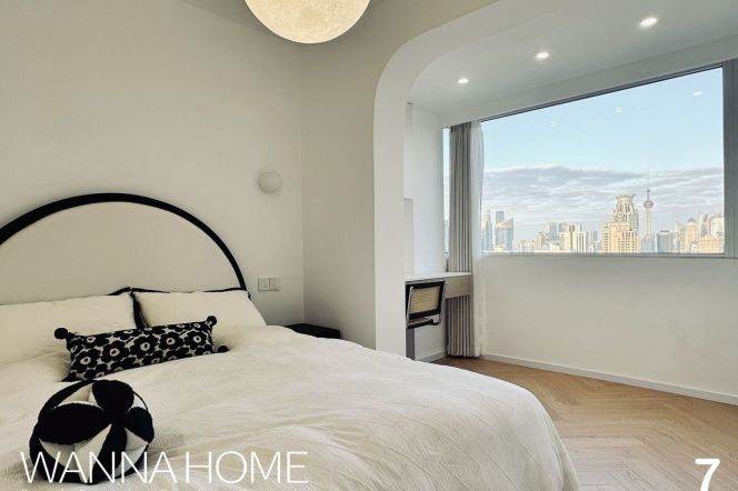 Fantastic View/Xintiandi CBD/Balcony/Large Storages/Heater/Cozy2br