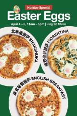 Egg-Topped Easter Specials