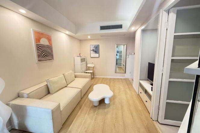 jiangsu rd elevator 1BR/living room@L2/11