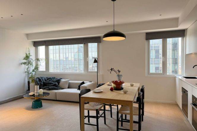  Nordic 3br 2baths apt Nr Changshu Rd &Jing'an Temple   Line 1/2/7