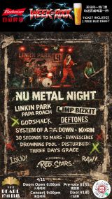 Week of Rock: Nu Metal Night