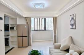 Zhongshan park/elevator 1br 1lr/balcony/floor heating/big living room@L2/3/4