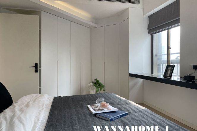 Spacious&Modern&Bright 1Bdr 1Bath Apt+Awesome View +West NanJing Rd CBD+Nice Building