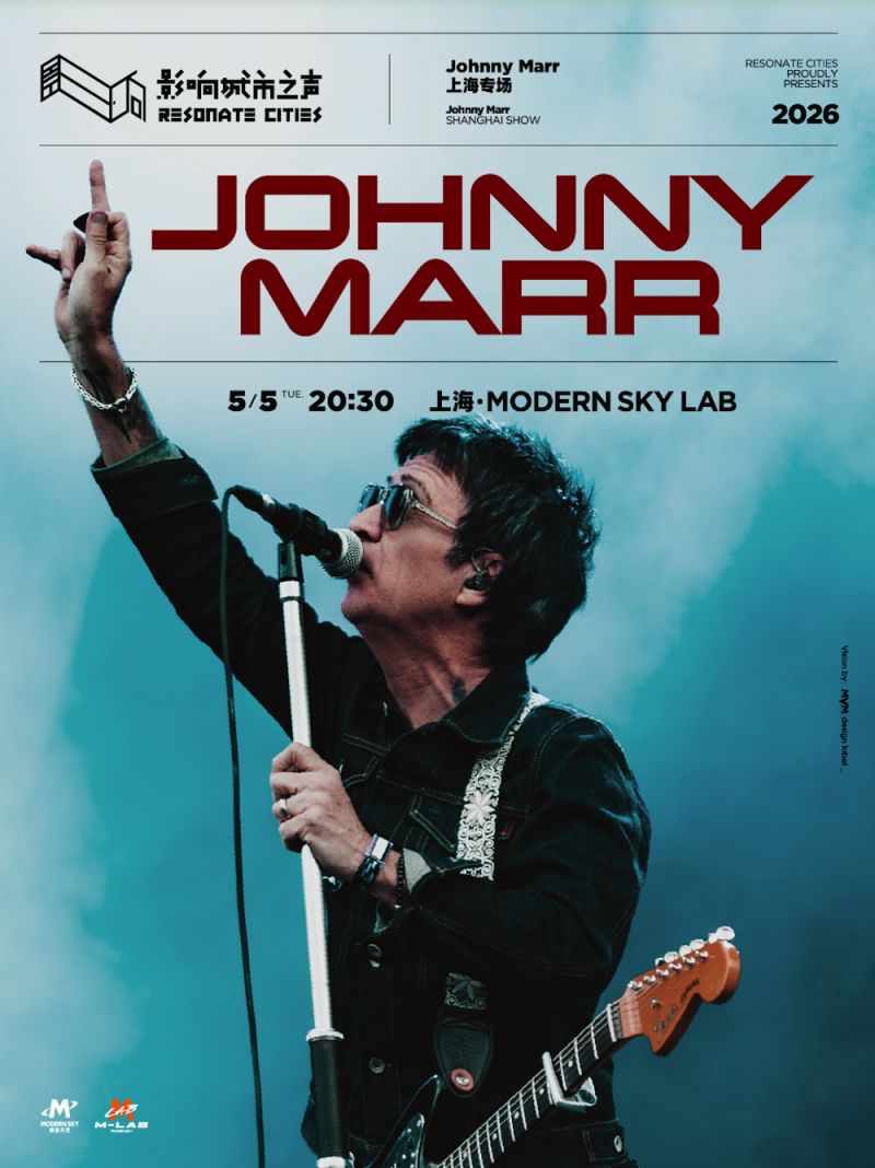 [Sold Out] Johnny Marr Live in Shanghai 2026