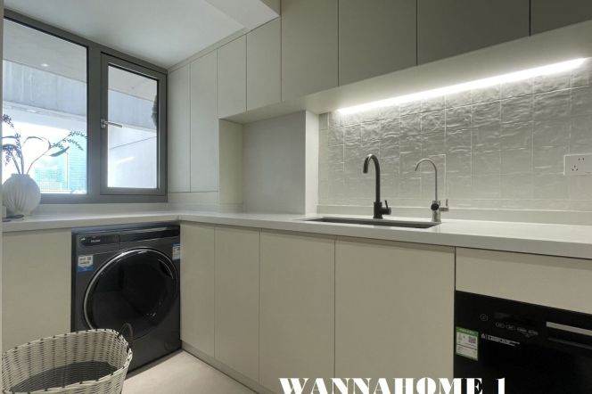 Free Club+Modern&Spacious&Bright 1Bdr 1Bath Apt+Jing'an Temple+Good View+Open Balcony