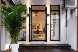 2 Brs, 2 Baths with Garden/Floor heating/Central ac/Oven, 120 sqm @ Zhaojiabang metro L7&9