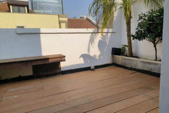 Nice terrace 1Br/1Lr/1Bt apt nr Changshu rd,M1/7