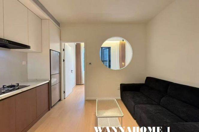 Spacious&Modern&Bright 1Br 1Bath Apt+2F Walk Up+West Nan Jing Rd CBD+Large Closets
