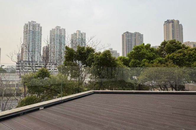 1 Big Br with Double Terraces, Brand-new Dec/Floor heating/Dish washer, 80 sqm @ Zhongtan metro L3&4