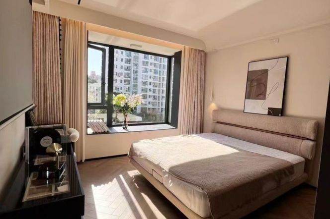 Longbaixincun/Ziteng Rd metro/2br2bt/central AC/floor heat/dishwasher/oven