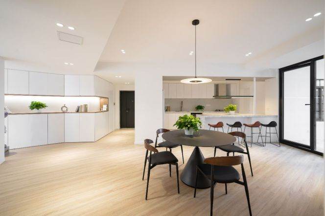 Dapuqiao floor heating 3+1brs/2lr/2ba apt wt balcony; L9