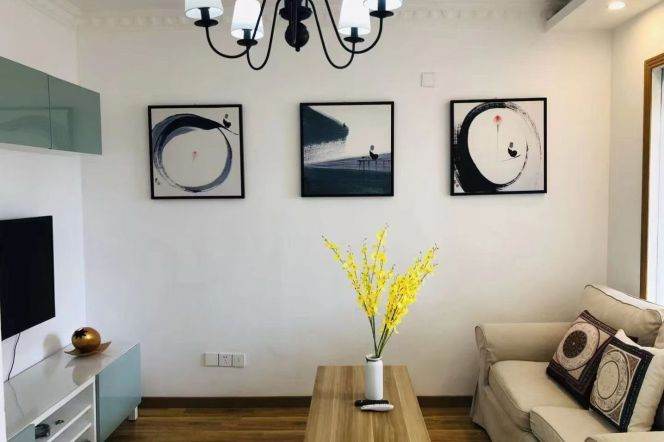 wuning rd elevator 1BR/big living room@L13/14