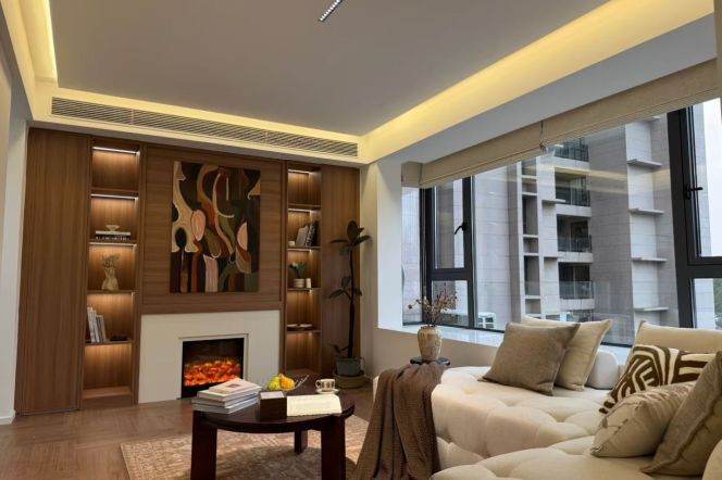 1 Big Br with Double Terraces, Brand-new Dec/Floor heating/Dish washer, 80 sqm @ Zhongtan metro L3&4