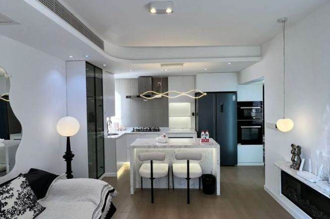 Cozy 1br w. Floor heating&Central AC Jingan Temple