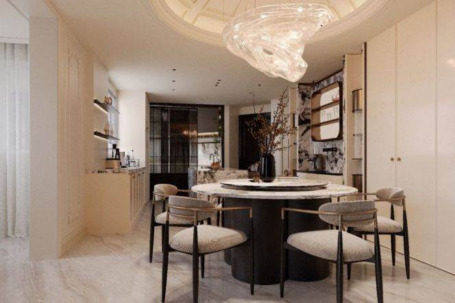 brand new house 5brs penhouse big balcony floor heating in Lujiazui near Huang pu river 