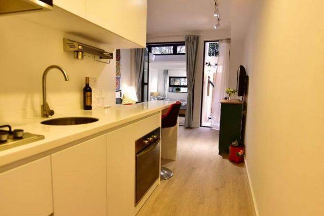 Modern 1br/2living & backyard/heating @ Century Avenue & Line 2/9/14