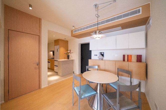 2 Brs, 2 Baths,Open Balcony/Floor heating/Central ac, 120 sqm @ Shanghai west railway station L11&15
