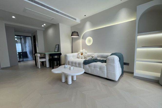 Elegant 2br apt with modern style close to Line 10,Mixc